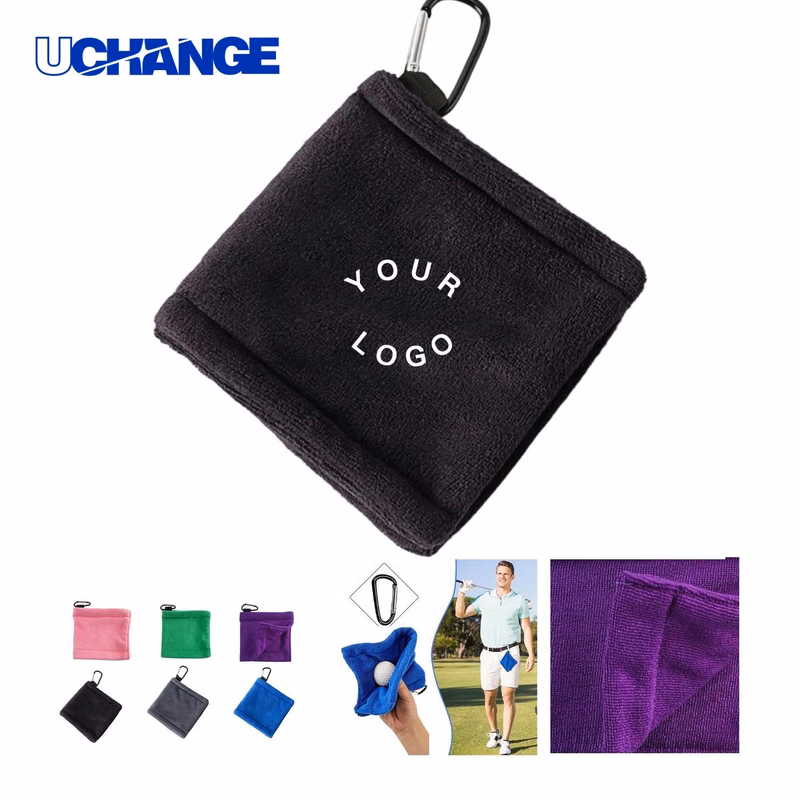 Microfiber Golf Ball Cleaning Towel Cleaning Towel Customizable
