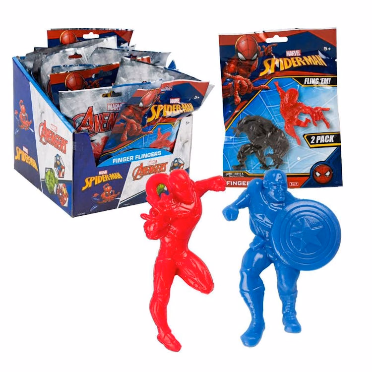 Marvel Finger Flingers - Assorted 2-Pack