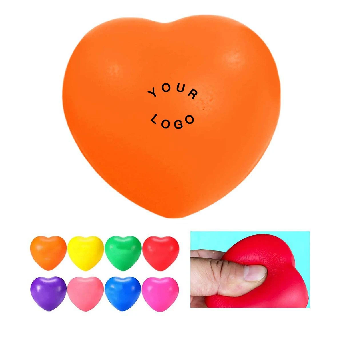 Heart Shape Stress Relief Foam Ball 1