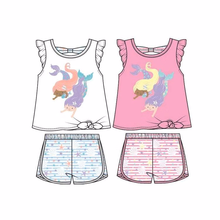 Girls' Knit Short Sets - Size 12-24M Assorted Colors