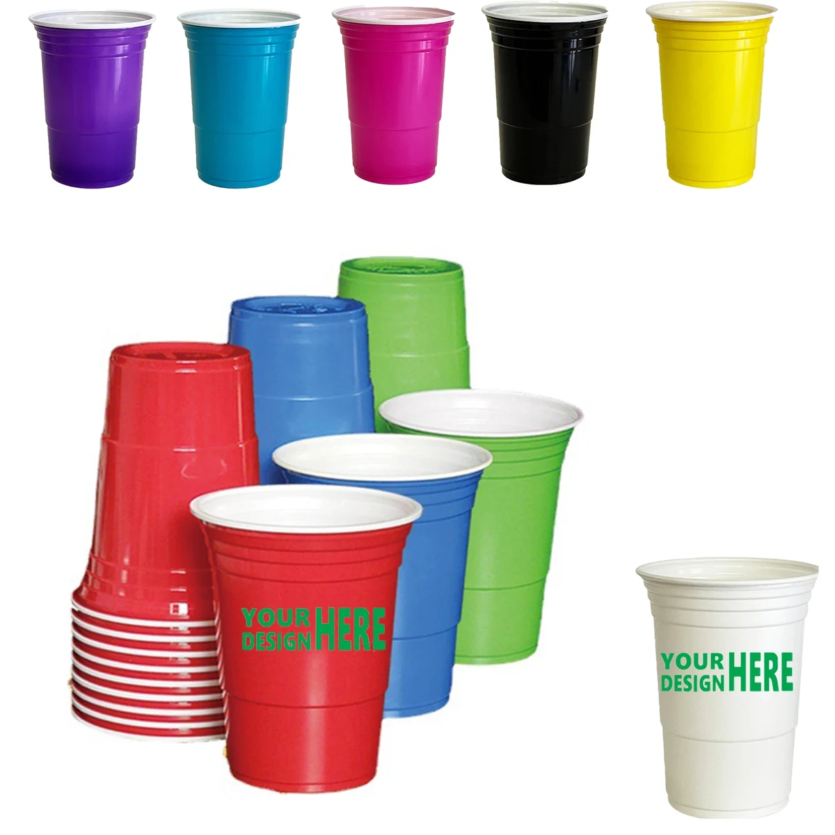 Plastic Party Cup 12oz 1