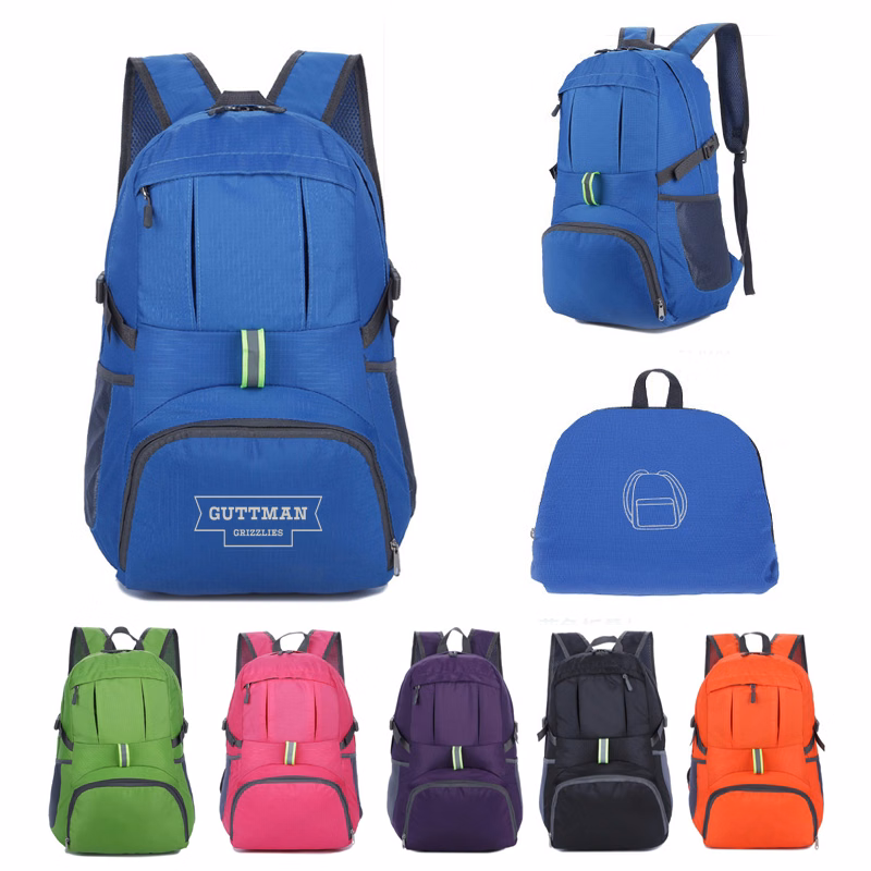 Outdoor Travel Colorful Folding Backpack