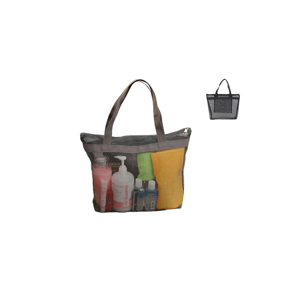 Handheld Mesh Beach Bag 1