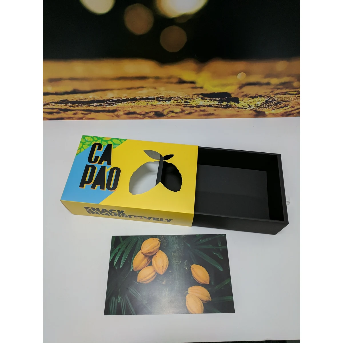Custom Printed Full Color Slider Soft Touch Luxury Gift Box - 9.5x6.5x2 1