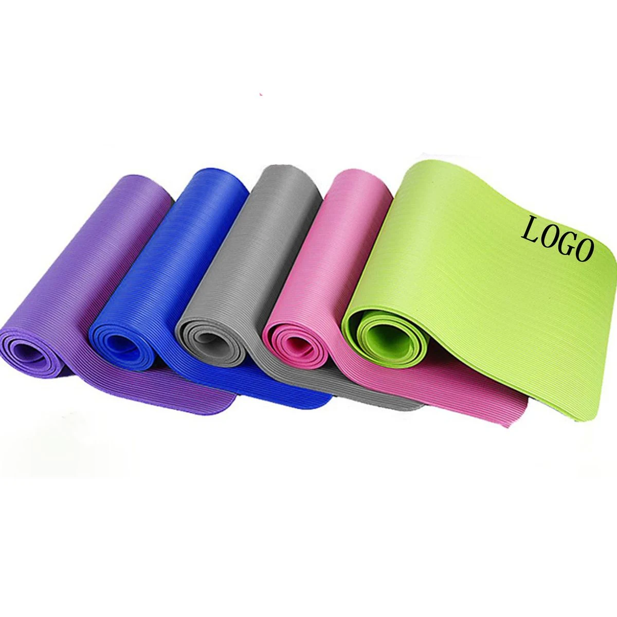Extra Thick Yoga Mat Cushion Exercise Fitness 1
