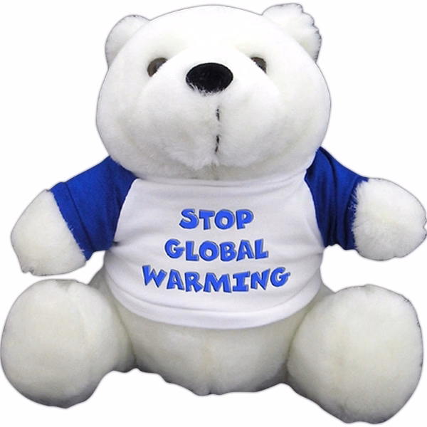 9" Plush Stuffed Buddy Polar Bear