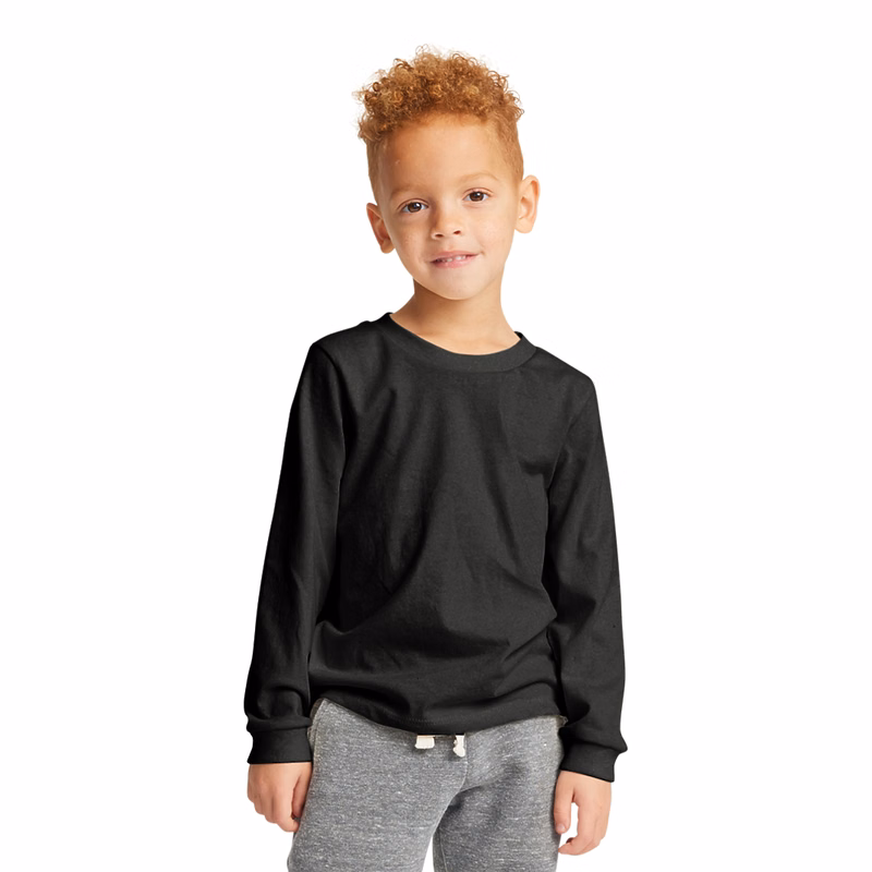 Toddler Organic Long Sleeve Crew Tee