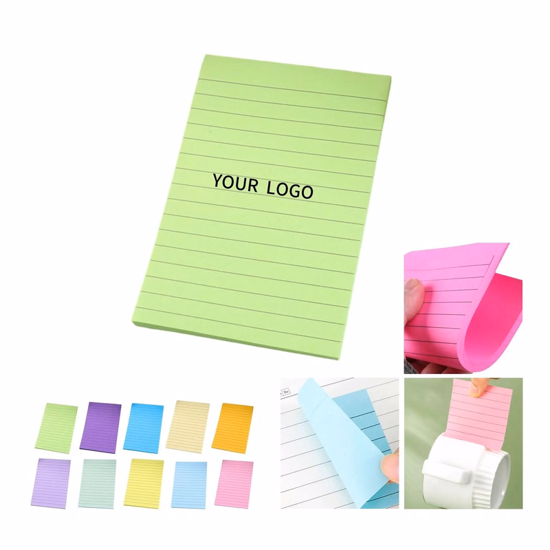 25 Sheets of Printed Notes 4"x6" with Logo Imprint Option