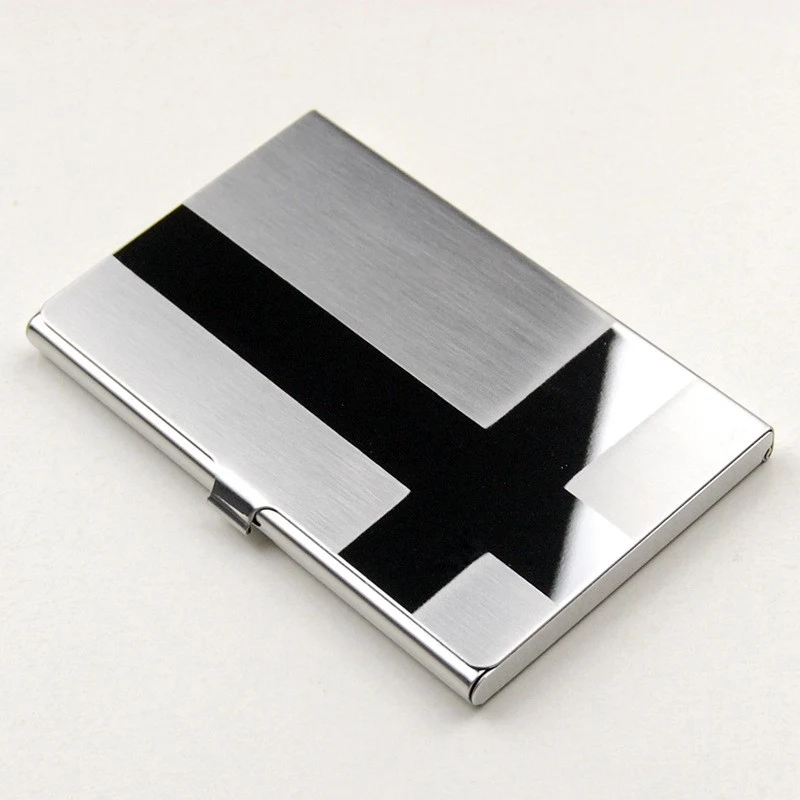 Aluminum Card Holder, Business Portable Large Capacity Card Case 1