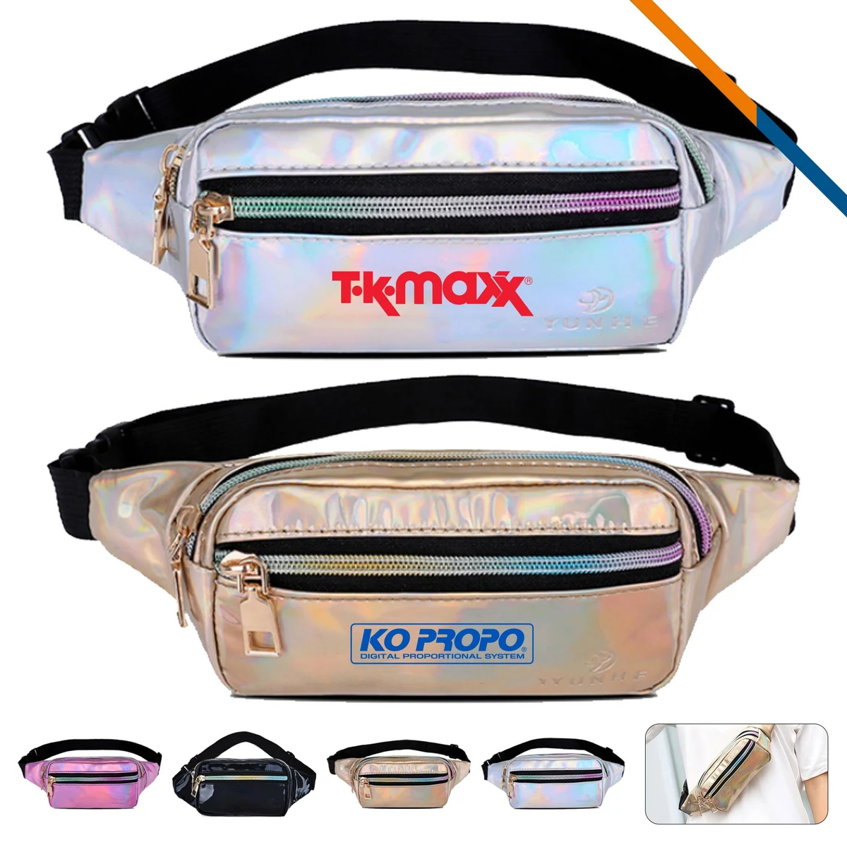 Patin Shiny Fanny Pack 1