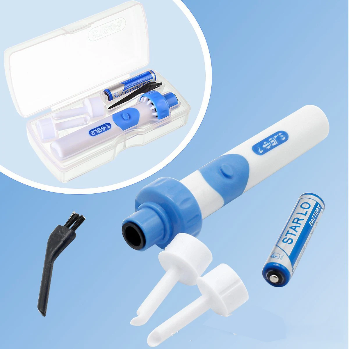 Electric Ear Cleaner Vacuum Ear Wax Dirt Fluid Remover 1