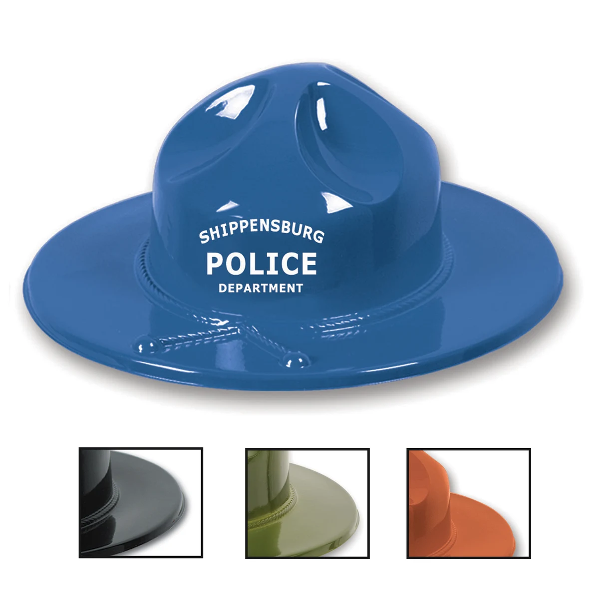 Imprinted Plastic Smoky Hat (1-Color Direct Imprint) 1