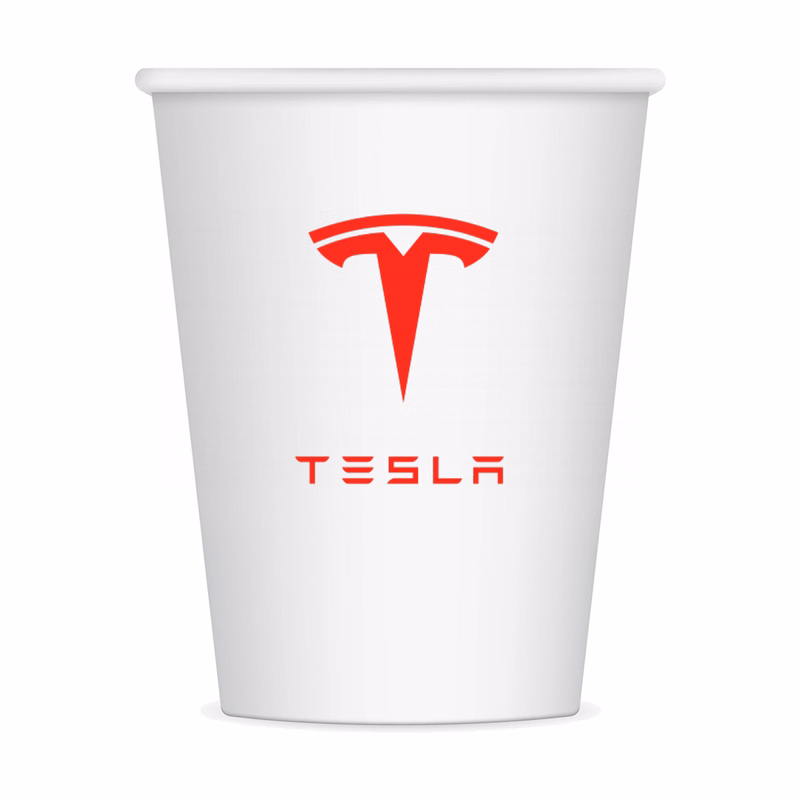12 Oz. White Paper Cup - High Line