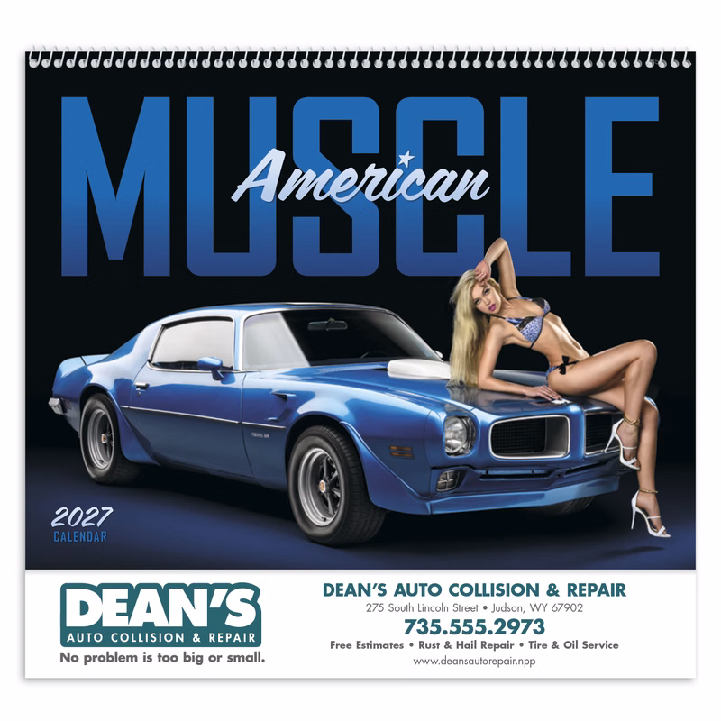 Triumph® Calendars American Muscle Calendar