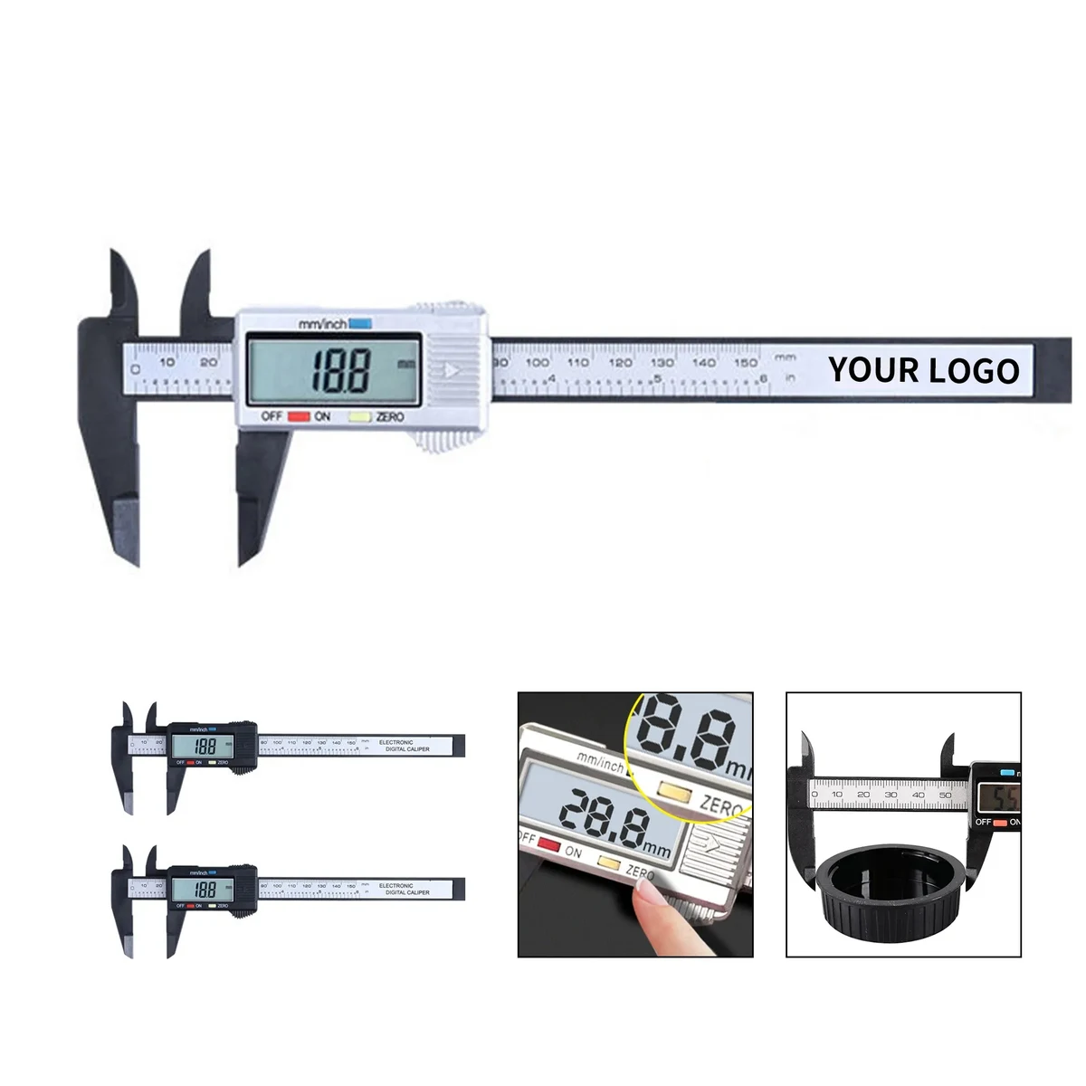 6-Inch Electronic Digital Display Vernier Caliper 1