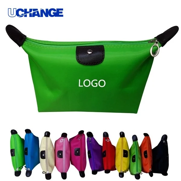 Dumpling-Shaped Cosmetic Bag Cute Pouch for Daily Carry & Travel 1