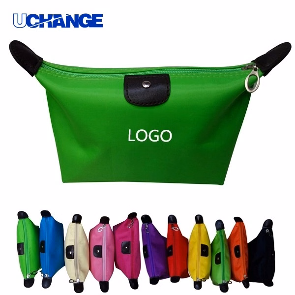 Dumpling-Shaped Cosmetic Bag Cute Pouch for Daily Carry & Travel