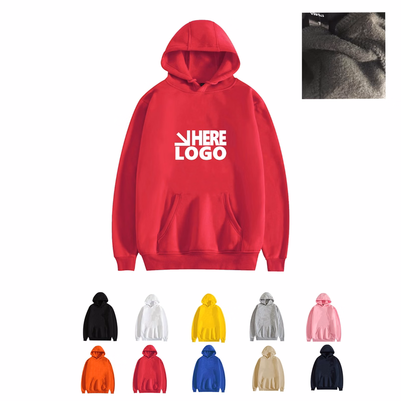 Classic Customized Polyester Hooded Shirt