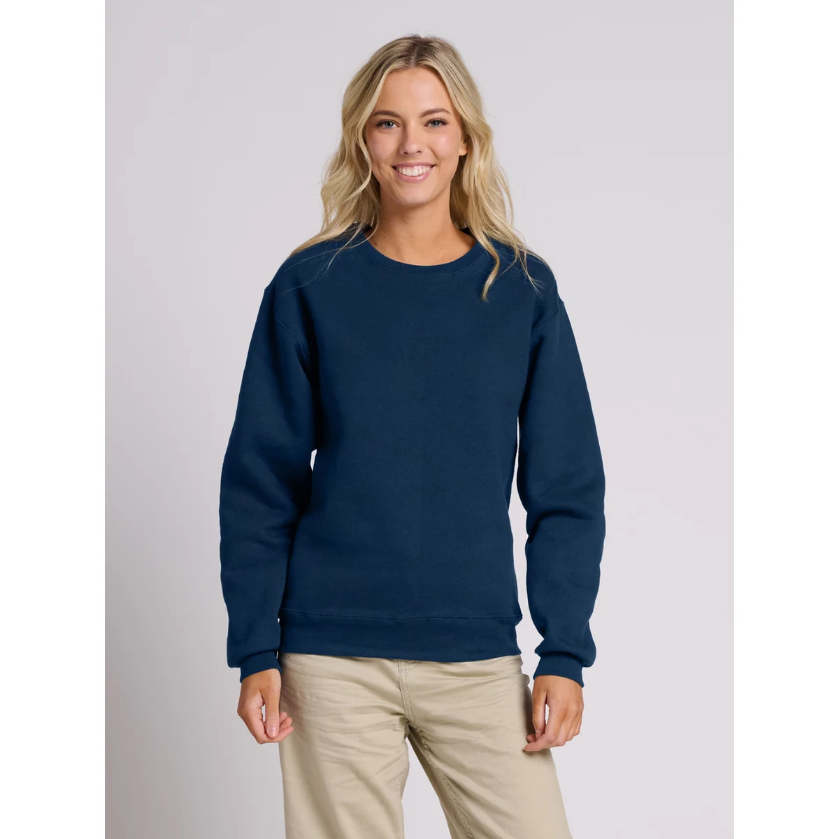 NEW JERZEES Rugged™ Unisex Sweatshirt, custom hoodie or sweatshirt with logo imprint 1
