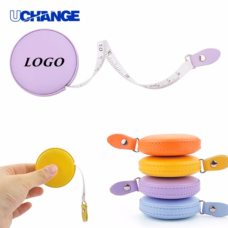Round PU Leather Measuring Tape Tool
