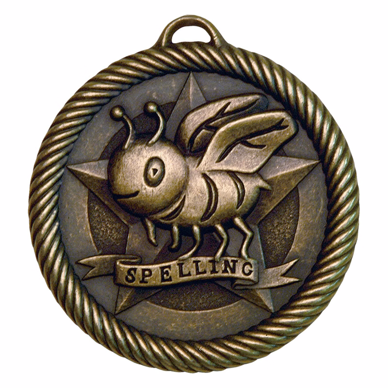 Spelling Bee Value Medal
