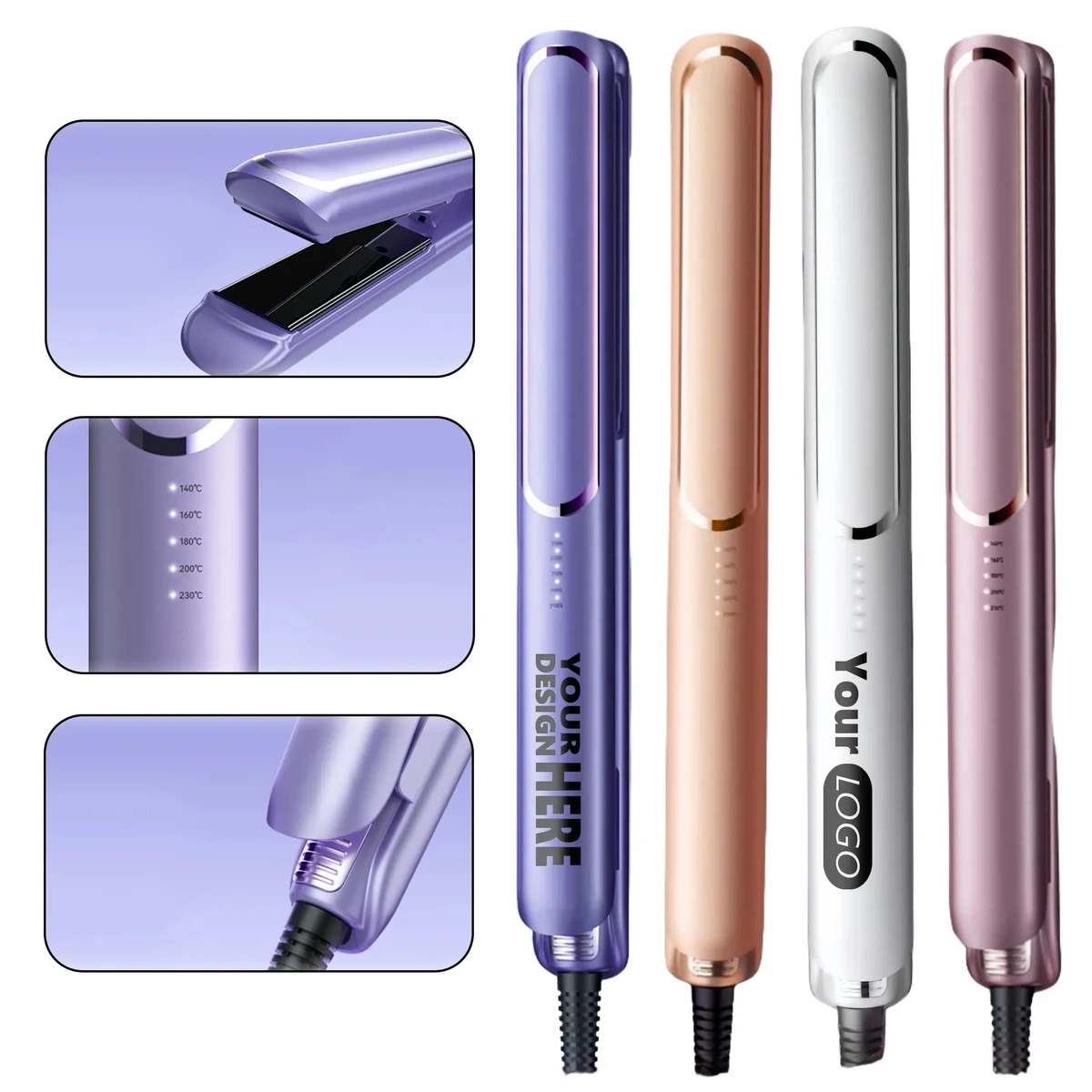 Adjustable Temperature Hair Curler 1