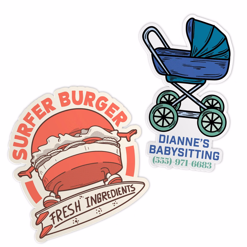 6" x 6" Die Cut Sticker