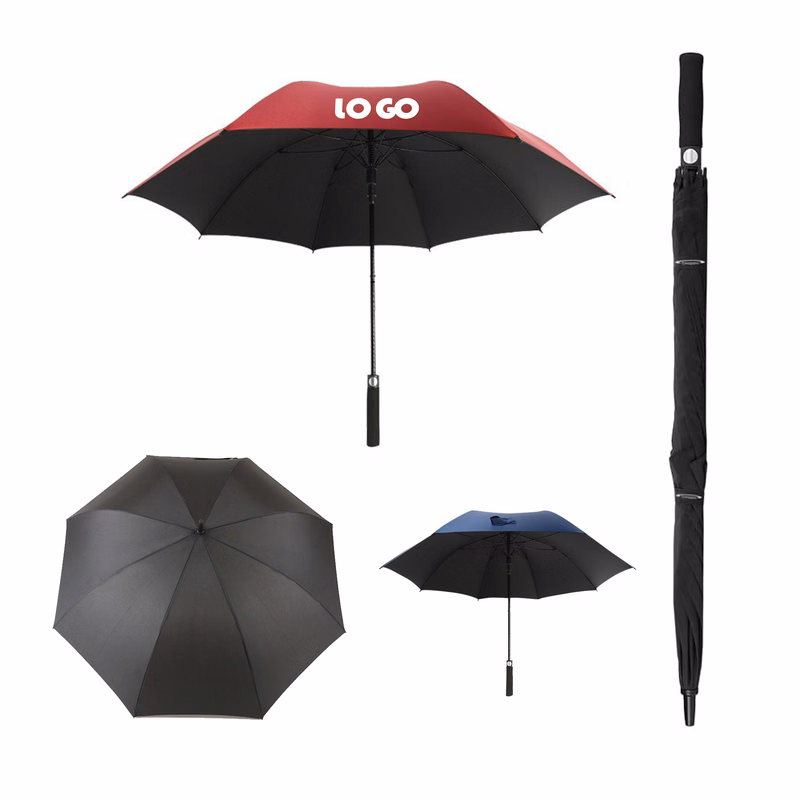 Automatic Long-handled Double-layer Parasol