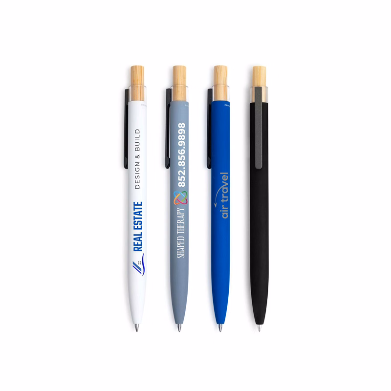 Small Batch -Bali Satin Soft Touch Gel Click Pen