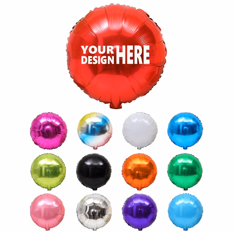 18 inch Aluminum Foil Balloon for Holiday Decorations