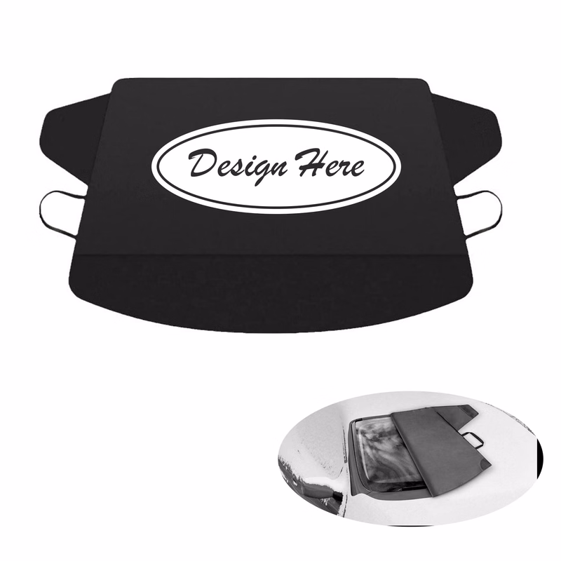 Windshield Snow Cover,  Weatherproof for Winter, Includes Anti-Theft Straps