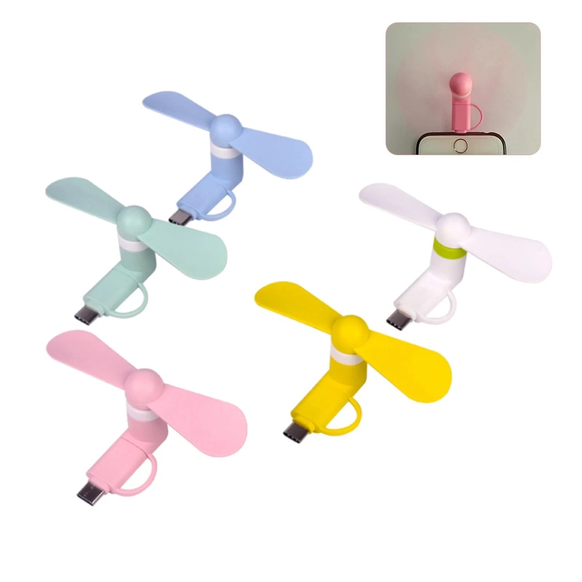 Mini USB Cellphone Fan 1