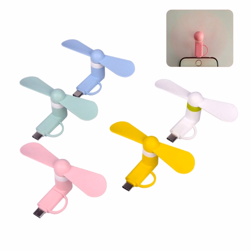 Mini USB Cellphone Fan