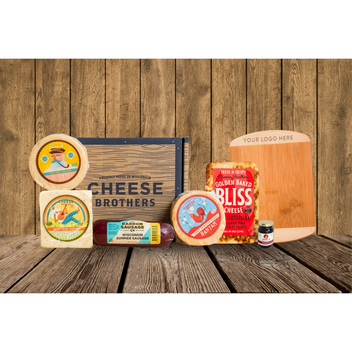 Cheese Bros. "Try It, Love It" Food Gift Box 1