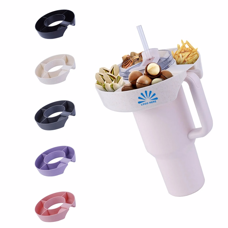 FOOD GRADE SILICONE SNACK PLATTER FIT FOR 40 OZ CUP
