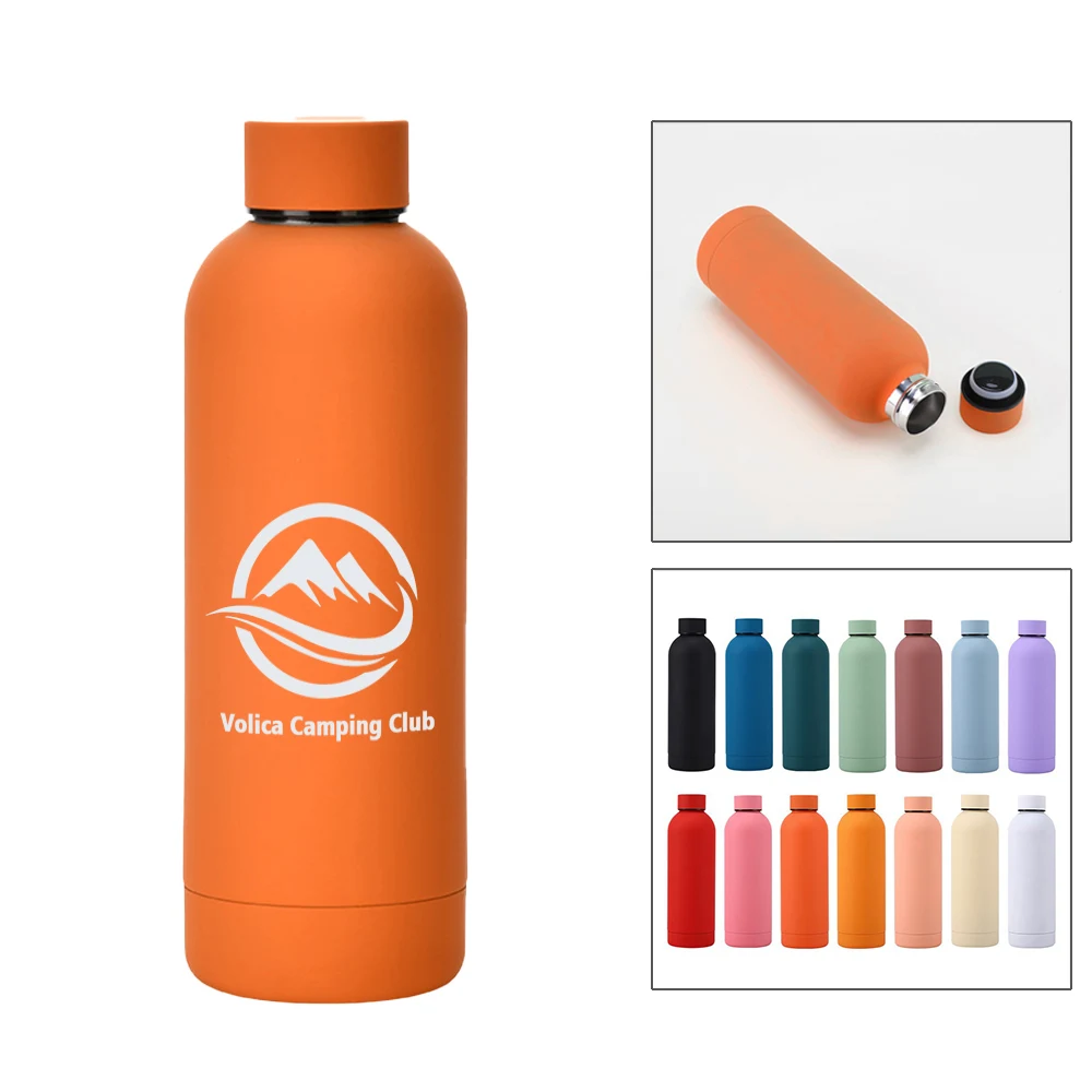 17 oz Vacuum Insulated Water Bottle With Powder Coating 1