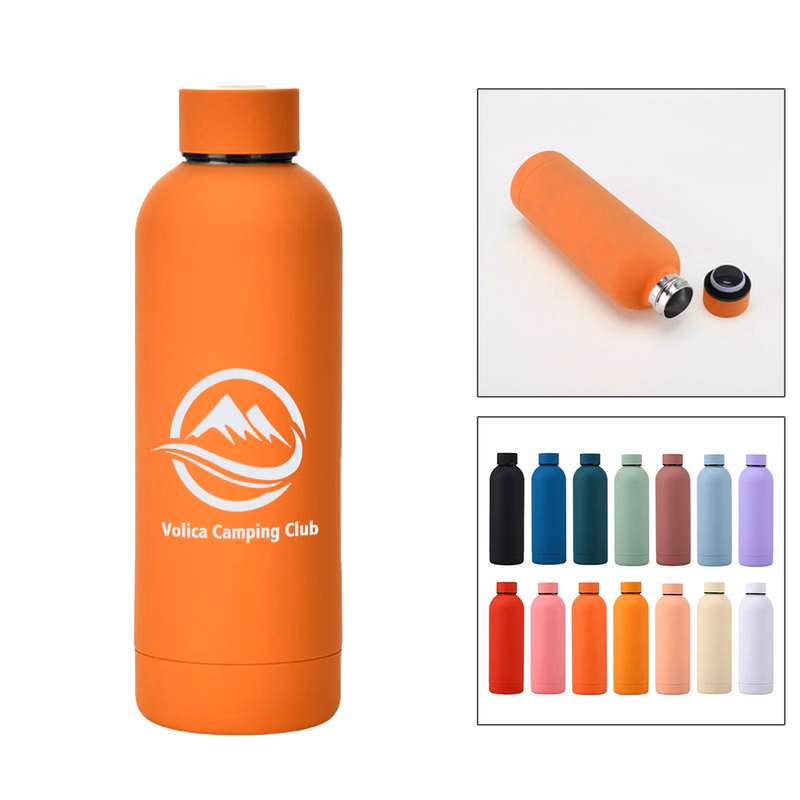 17 oz Vacuum Insulated Water Bottle With Powder Coating