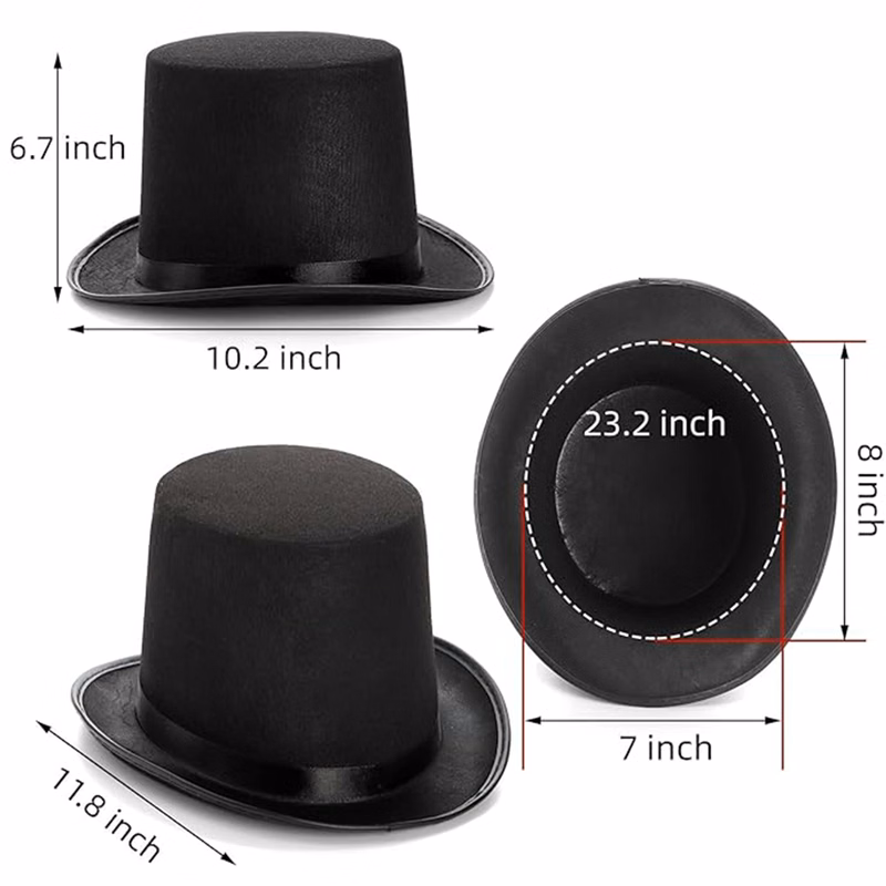 Funny Party Hats Magician Costume
