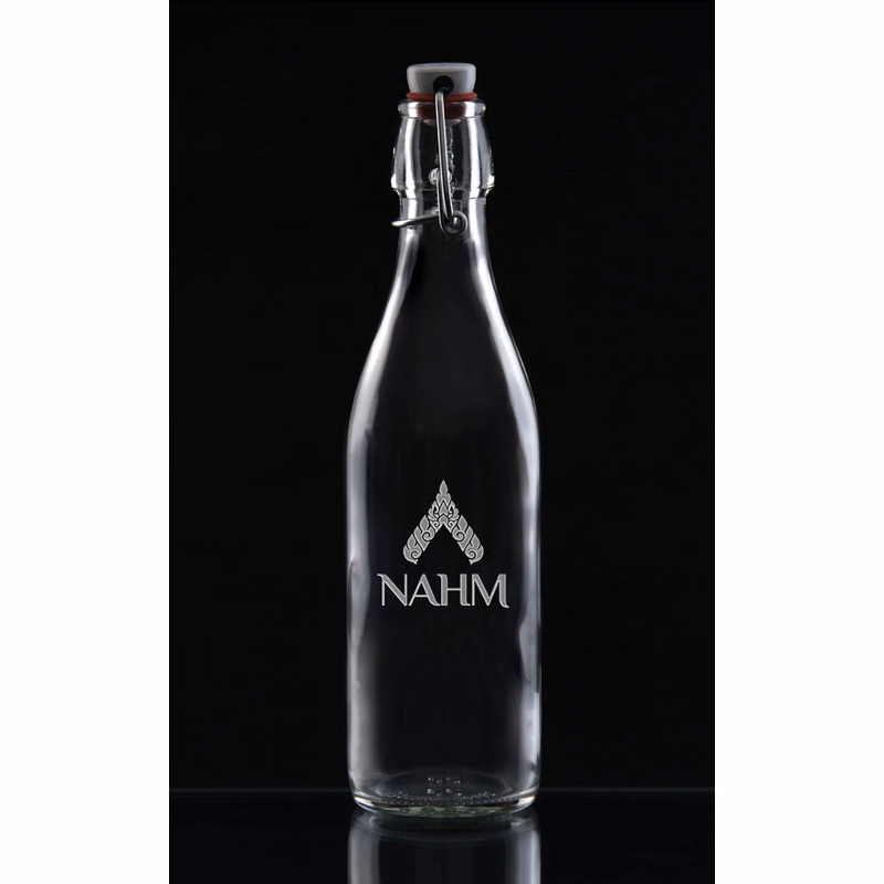 1/2 Liter Giara Bottle - Deep Etched