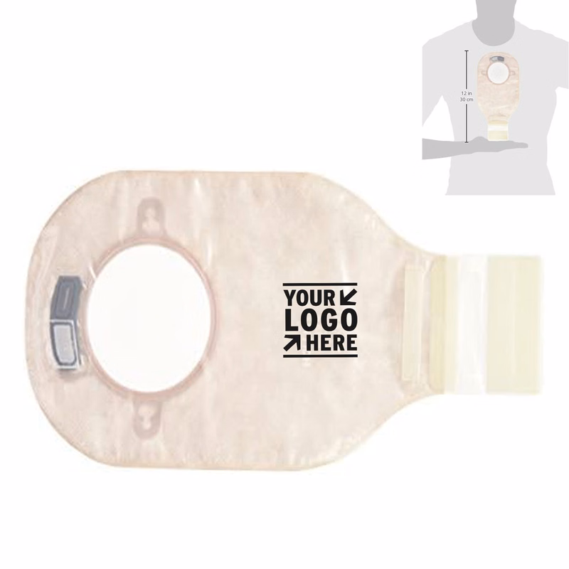 10 Count 12 Inch Hollister New Image Drainable Colostomy Pouch