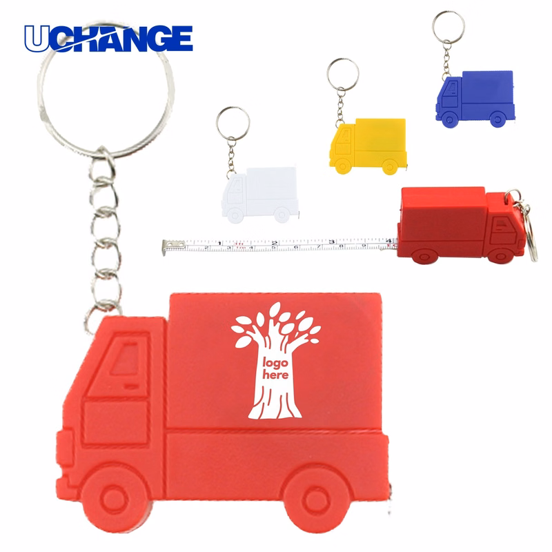 Truck Shaped Keychain Tape Measure