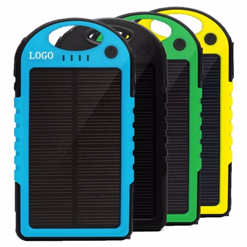 5000 mAh Waterproof Solar Charger
