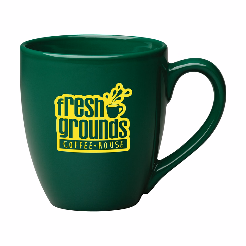 16 oz. Dark Green Bistro Mug