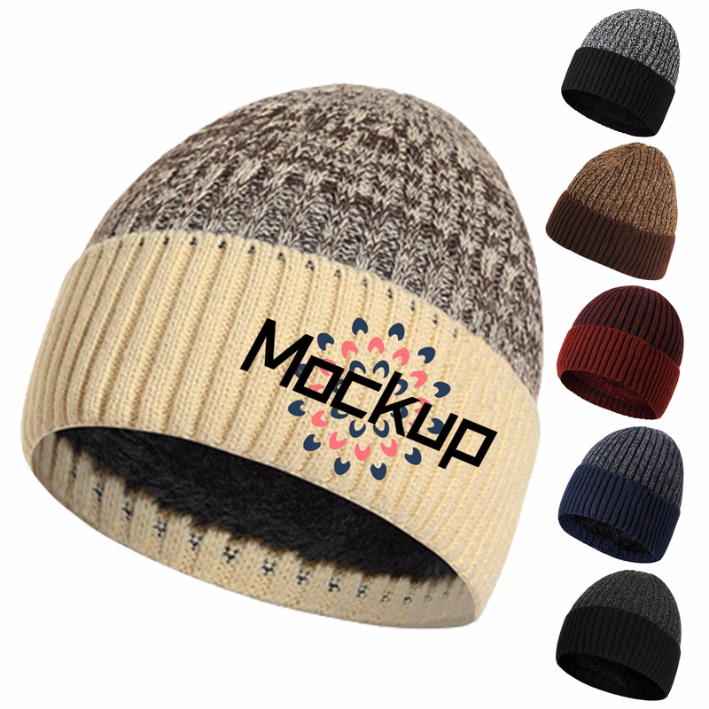 Thermal Thick Fleece Snow Cap