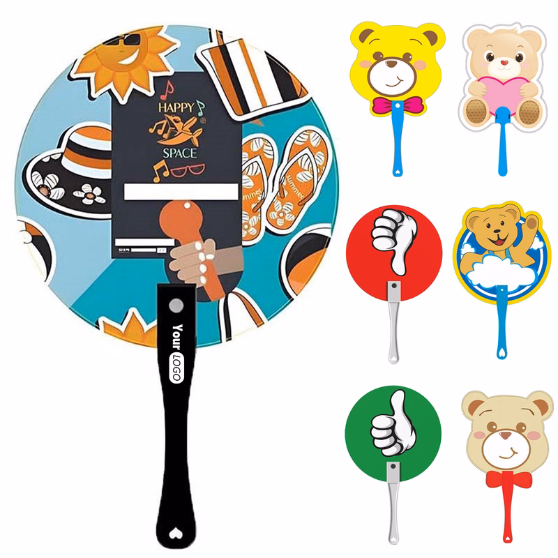 Plastic Advertising Fans