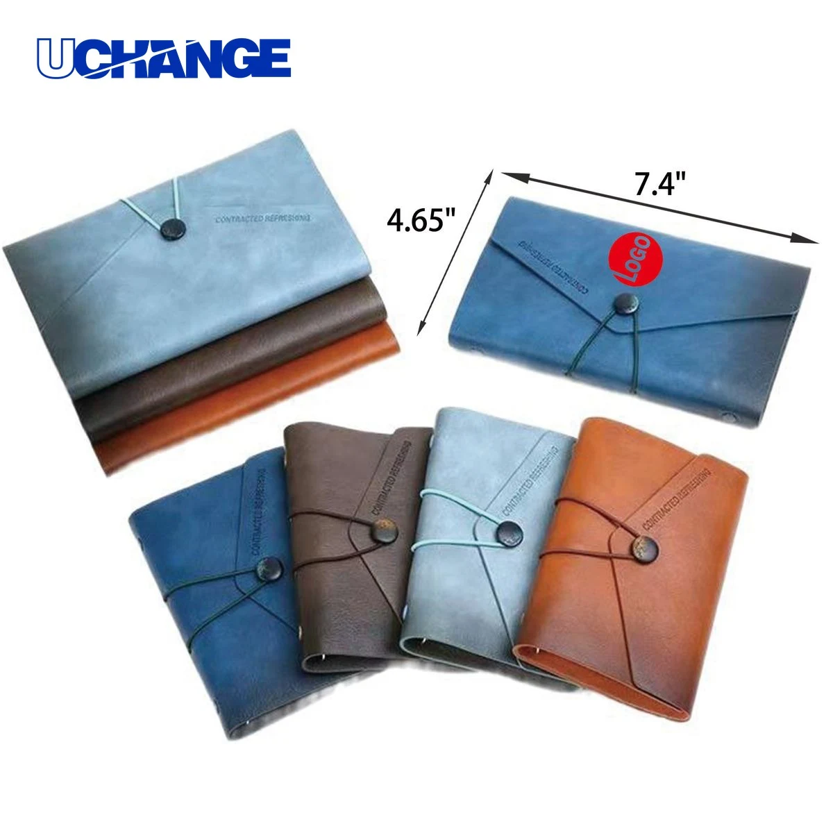 PU Leather Notebook Journal Full Color for Branding 1
