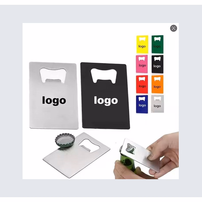 Credit card-style bottle opener