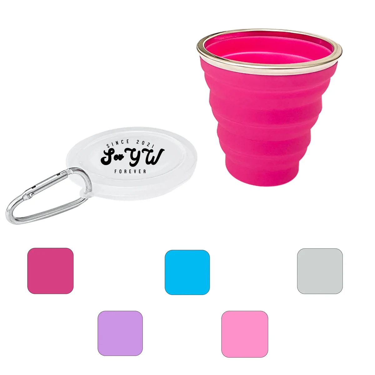Silicone Folding Mug Sport Bottle 1