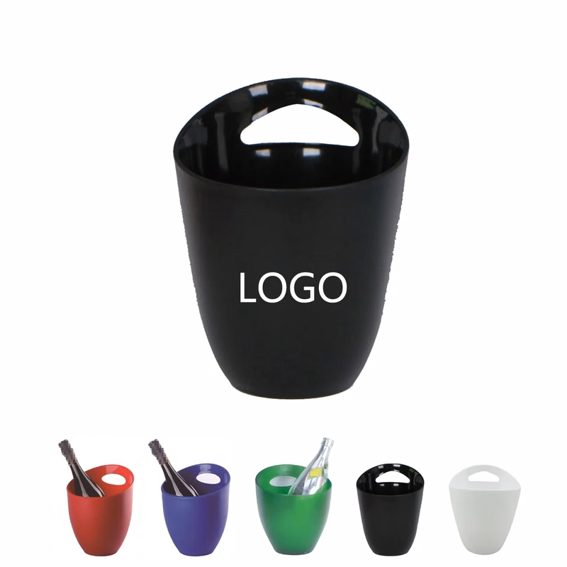 Plastic Ice Bucket With Handles