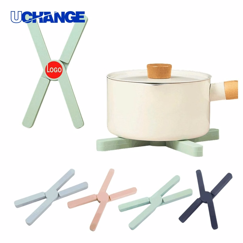 Thickened Silicone Foldable Pot Holder for Kitchen Safety